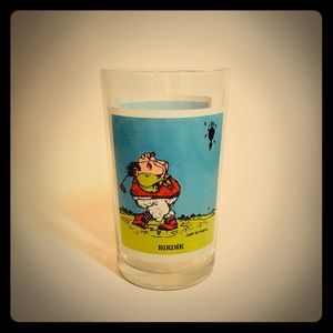 Vintage Pepsi Gary Patterson Glass